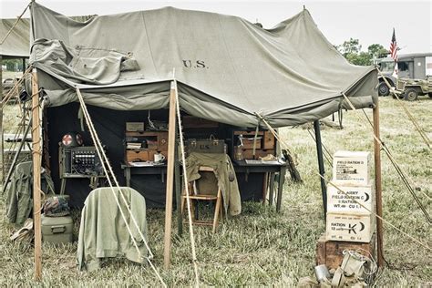 Wwii Battalion Aid Station Army Tent Wwii Tent