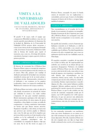 Crónica de la visita al Museo de Anatomía de Valladolid PDF