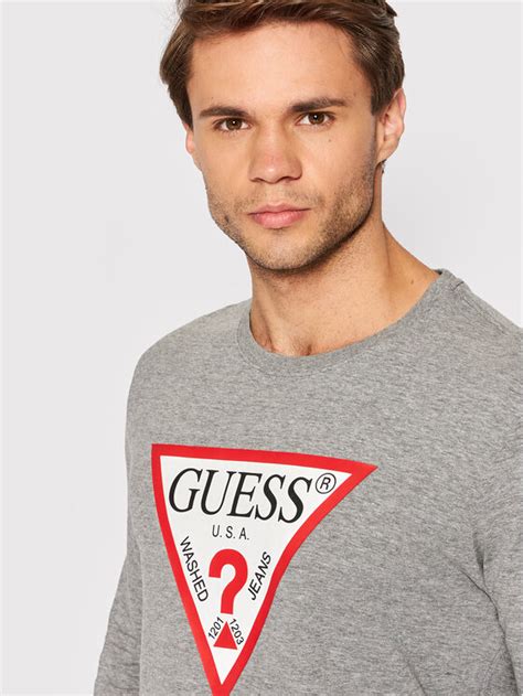 Guess Longsleeve M Yi I Z Szary Slim Fit Modivo Pl