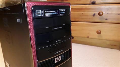 Hp Pavilion Elite Hpe Tower Pc Baujahr 2009 Youtube