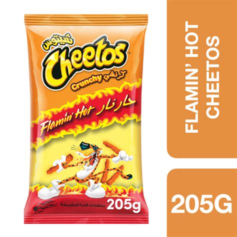 Cheetos Crunchy Flaming Hot 205g ชโตส เฟลมมงฮอต 205 กรม Lazada co th