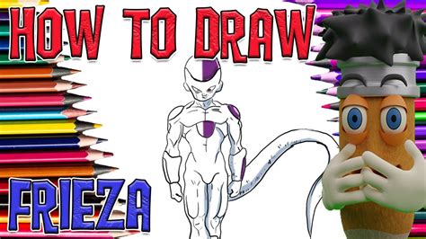 How To Draw Frieza Easy Step By Step Drawing YouTube