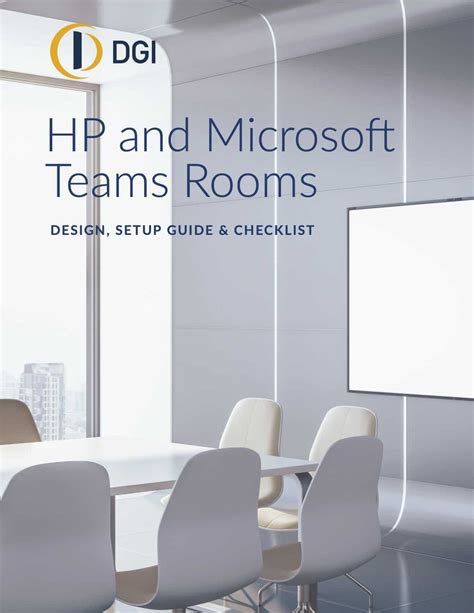 HP and Microsoft Teams Room — Design, Setup Guide & Checklist