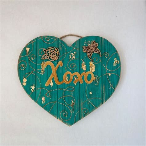 Heart Shaped Plaque Etsy