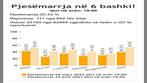 Pjesëmarrje E Ulët Në Zgjedhjet E Pjesshme Vendore Të 6 Marsit Votuan