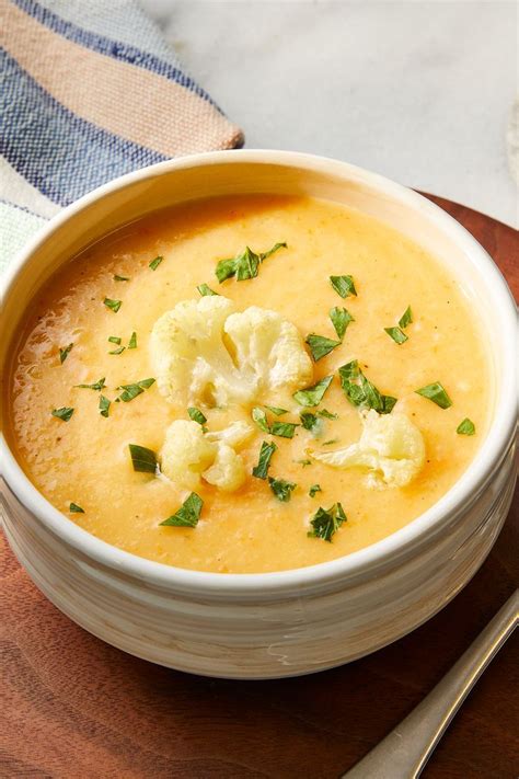 cream  cauliflower soup frozen cauliflower soup cream