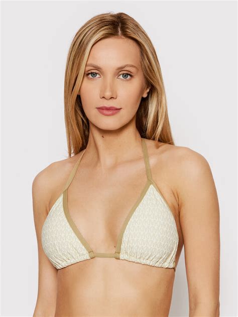 Michael Michael Kors Bikini Oberteil Mm W Beige Modivo De