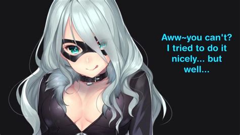 Black Cat Surprises You On Your Guard Duty Hentai JOI CBT Mommydom Nippleplay BDSM Bondage