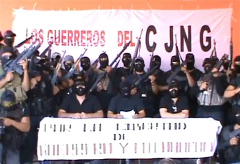 El Cártel Jalisco Nueva Generación Y Los Menchos José Cárdenas