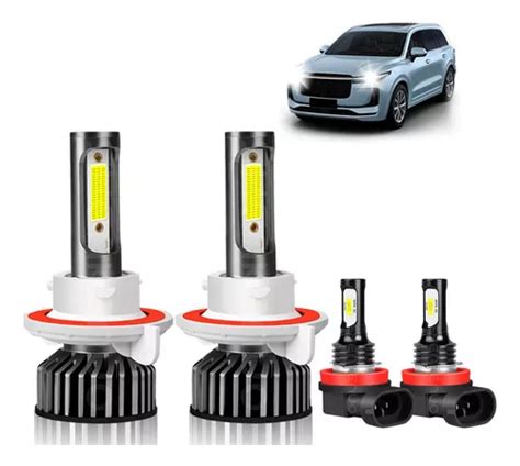 Para Nissan Sentra 2004 2005 2006 2007 Kit De Focos Led 9008 Meses