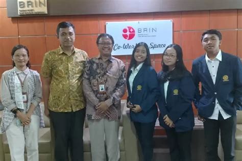 Mbkm Riset Tiga Mahasiswa Fakultas Pariwisata Unud Belajar Ke Brin