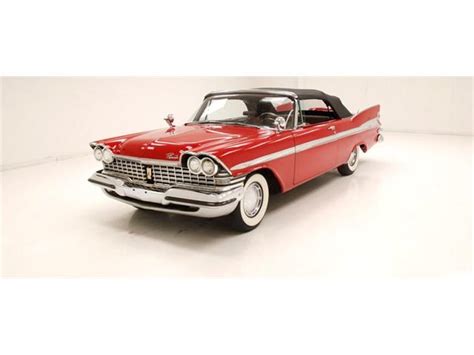 1959 Plymouth Sport Fury For Sale On