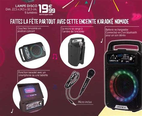 Promo Lampe Disco Chez GiFi ICatalogue Fr