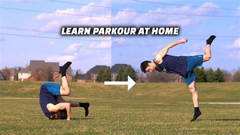 How to Webster Flip Easy - Learn Parkour at Home - Front Roll Becomes ...