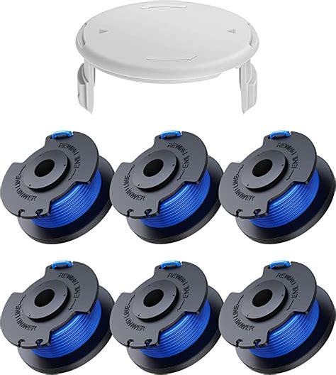 Eventronic 6 Pack Bobine Fil Coupe Bordure Remplacements Pour Ryobi One