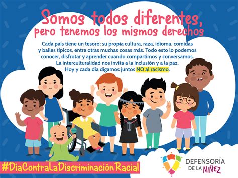 Discriminación racial Defensoría de la Niñez