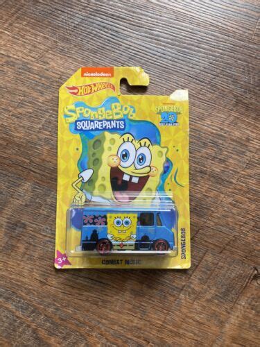 Hot Wheels Nickelodeon SpongeBob SquarePants Combat Medic 2019 1 16 EBay