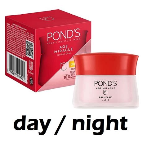 Jual Ponds Age Miracle Day Cream Night Cream Satuan Shopee Indonesia