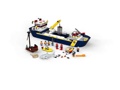 Конструктор City (Сити) 60266 Океан: исследовательское судно LEGO ...