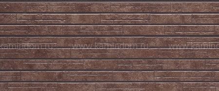 Панель фибро-цементная Nichiha Камень (Темно-коричневый) WFX442G купить ...