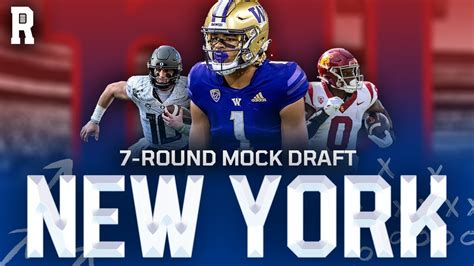 New York Giants 7 Round Mock Draft YouTube