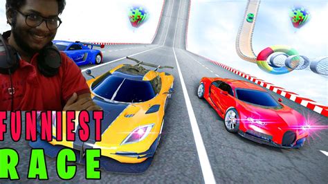 FUNNIEST GTA 5 STUNT RACE WITH FTTGaming Gamersad616 ROBBERHONOR IN