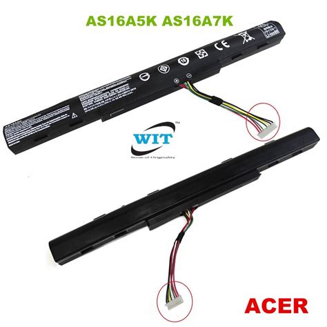 AS16A5K AS16A7K AS16A8K Original Battery For Acer Aspire E5 475G 523G