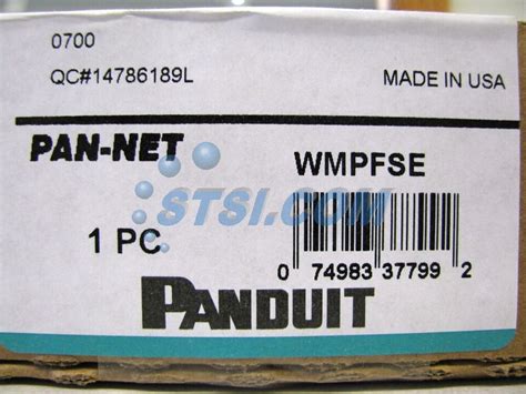 Panduit Wmpfse Patchlink Horizontal Cable Manager Ru Stsi Ebay