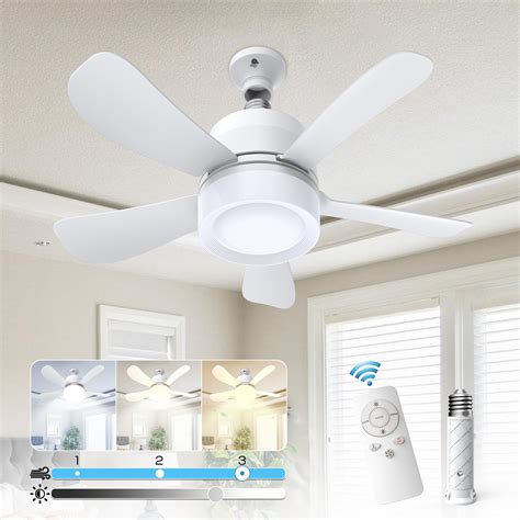 Buy Socket Fan Light Small Ceiling Fan With Light And Remote Fan