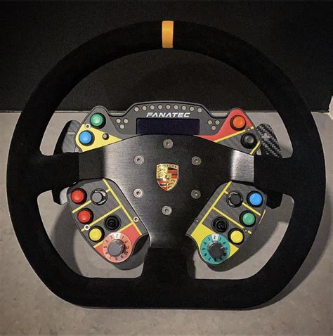 Podium Steering Wheel Porsche 911 GT3 R Suede Fanatec 57 OFF