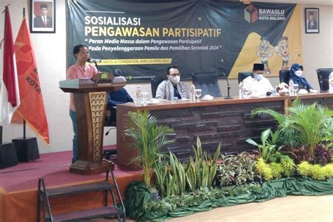 Bawaslu Kota Malang Jalin Media Dalam Pengawasan Pemilu 2024