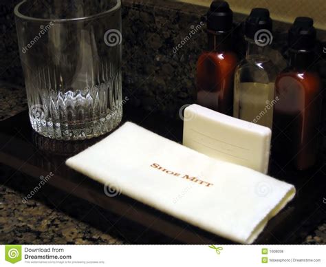 hotel room amenities | Hotel Room Bathroom Amenities Royalty Free Stock ...