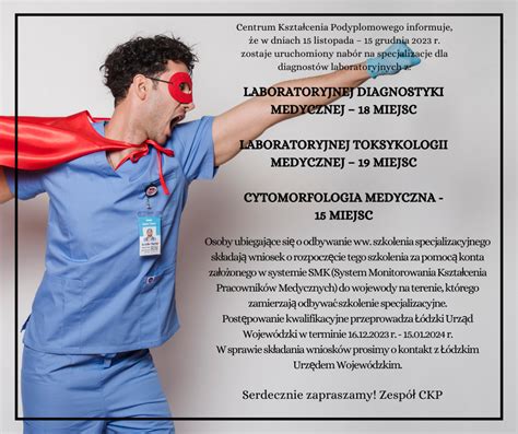 Nowe Nabory Dla Diagnost W Laboratoryjnych