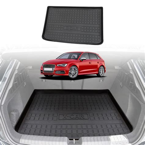 Boot Liner For Audi A3 S3 Rs3 Sportback Hatch 2013 2023 Cargo Trunk Mat Luggage Tray Heavy Duty