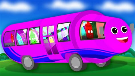 Roues Sur Le Bus Bus Chanson Pour Enfants Wheels On The Bus Youtube