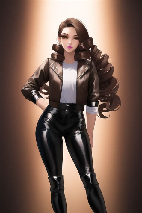 Knee High Boots Black Tight Pants Retro Brown Le By Varm209 On Deviantart