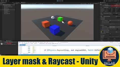 Layer Mask With Physics Raycast In Unity Youtube