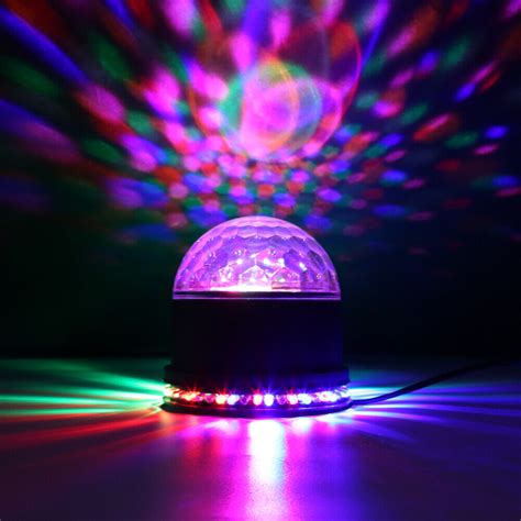 Party Led Discokugel Rgb Disco Lichteffekte Projektor Beleuchtung Dj