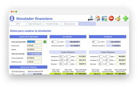 Simulador Financiero Intermediaci N Entidades Asefinance