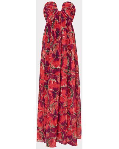 Milly Floral Dresses For Women Lyst