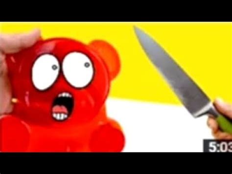 Огромный желейный мега медведь ПРОТИВ ВСЕХ! - YouTube