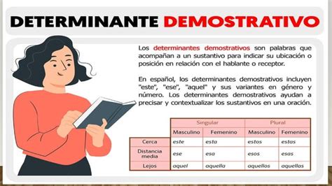 Determinantes Posesivos Demostrativos Numerales E Indefinidos