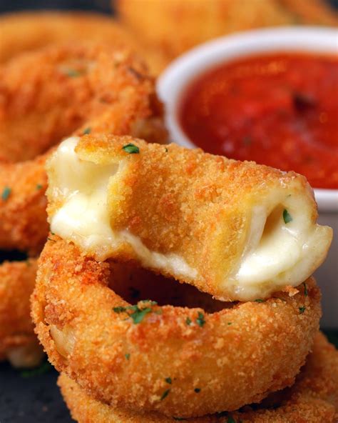 These Mozzarella Stick Onion Rings Should Run For President Fair Food