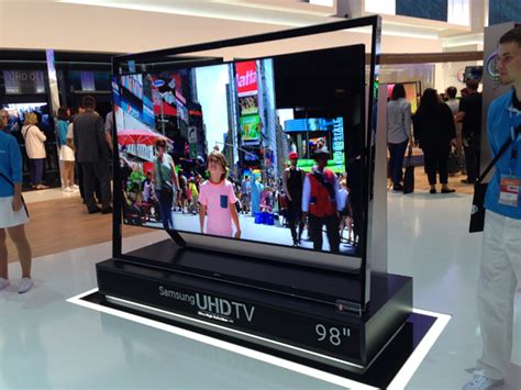 Samsung Shows Off 98-Inch 4K HDTV, Teases 4K OLED | PCMag