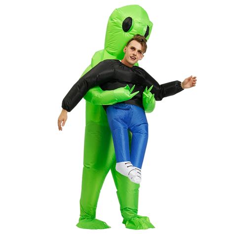 Disfraz inflable ET Alien para niños y adultos traje de Anime vestido