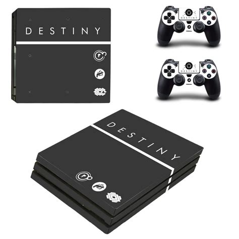 Destiny 2 Ps4 Pro Skin Sticker Sony Playstation 4 Pro Console And