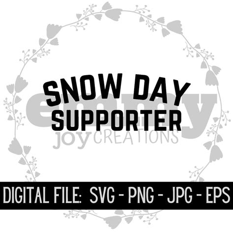 Snow Day Supporter Svg Png  Eps School Faculty Education Personnel