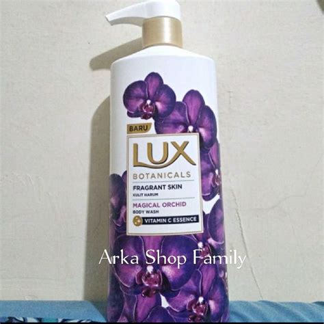 LUX Botanicals Body Wash Magical Orchid Botol Pump Pompa Sabun Mandi