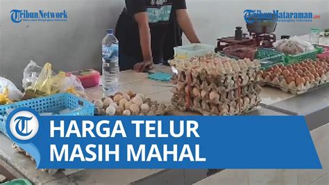 Harga Telur Di Pasar Pon Kota Blitar Masih Mahal Youtube