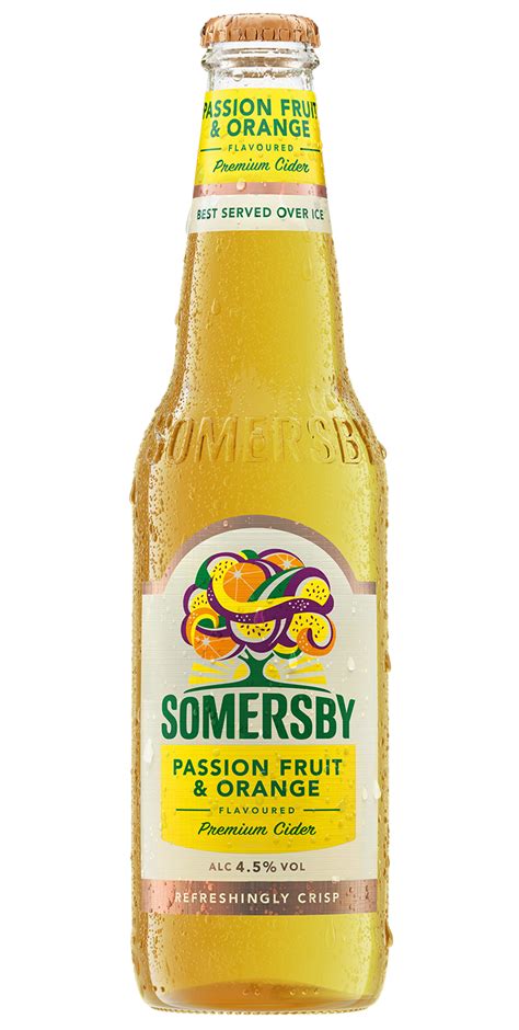Passionfruit & Orange Flavoured Cider | Learn more | Somersby